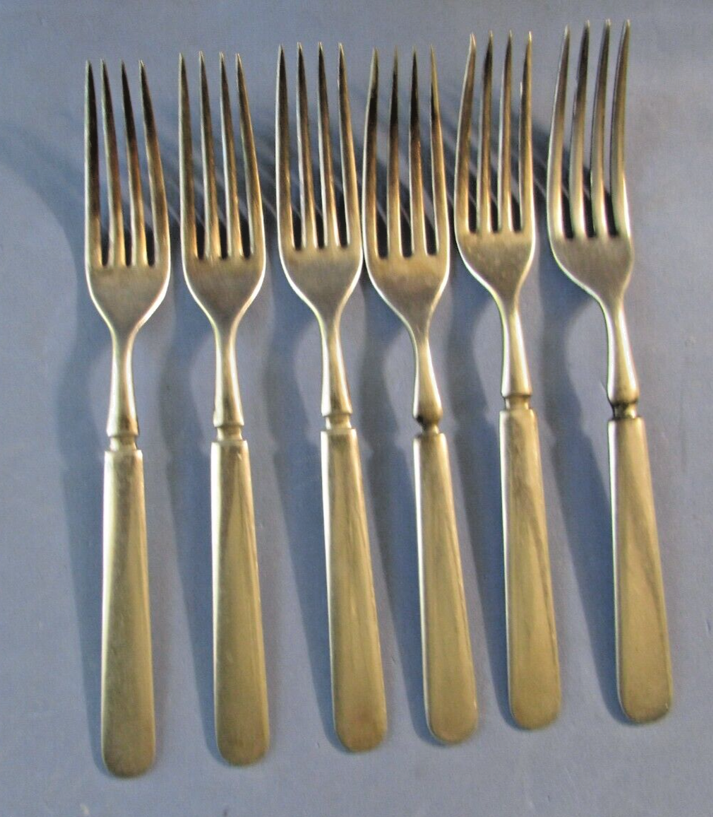 W. M. ROGERS & SON 12 SILVERPLATE FORKS (SET OF 6) | eBay