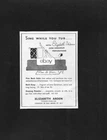 ELIZABETH ARDEN LONDON ENGLAND 25 OLD BOND ST 1935 SING WHILE YOU TUB AD
