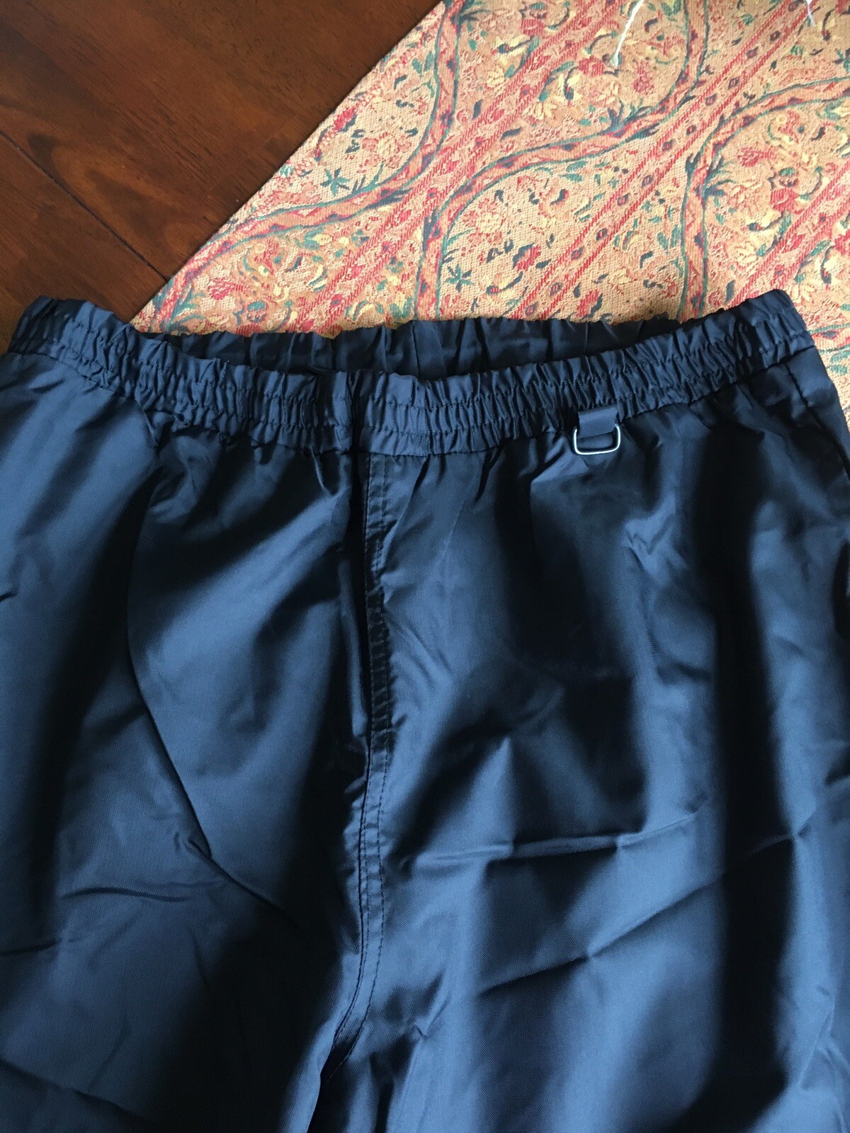 Men's Elastic Waist Obermeyer Cannon Ski Snowboard Pants Lined Shell