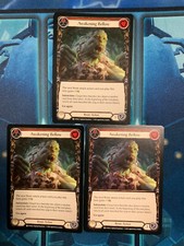 3 Card Red Playset Awakening Bellow Welcome to Rathe Flesh and Blood FAB TCG