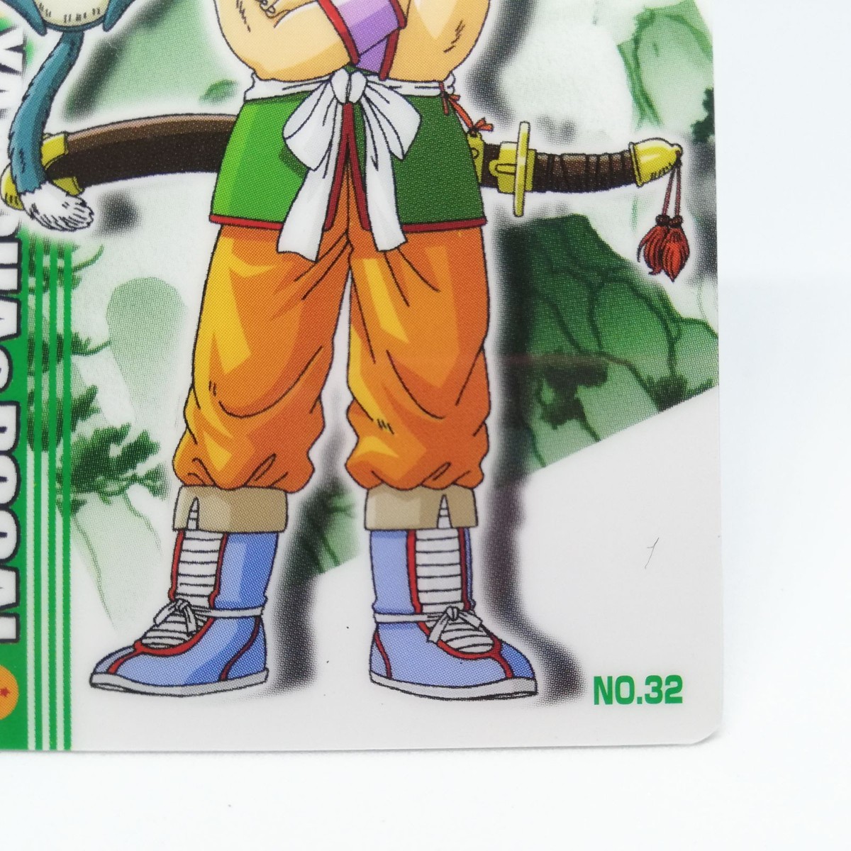 No.32 Yamcha & Puar Doragon Ball Z CARD BANDAI SHUEISHA MADE IN