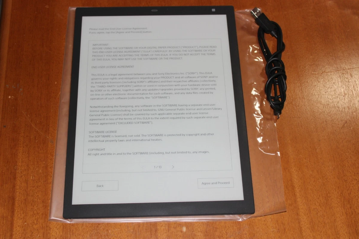 Sony DPT-RP1/B 16GB Wi-Fi 13.3
