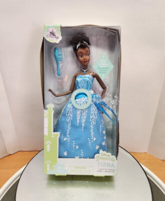Disne Tiana Premium Doll Light Up Dress The Princess and The