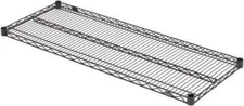 48" Wide x 1.19" High, Wire Shelf Black Powder Finish, 18" Deep for NuLine Units