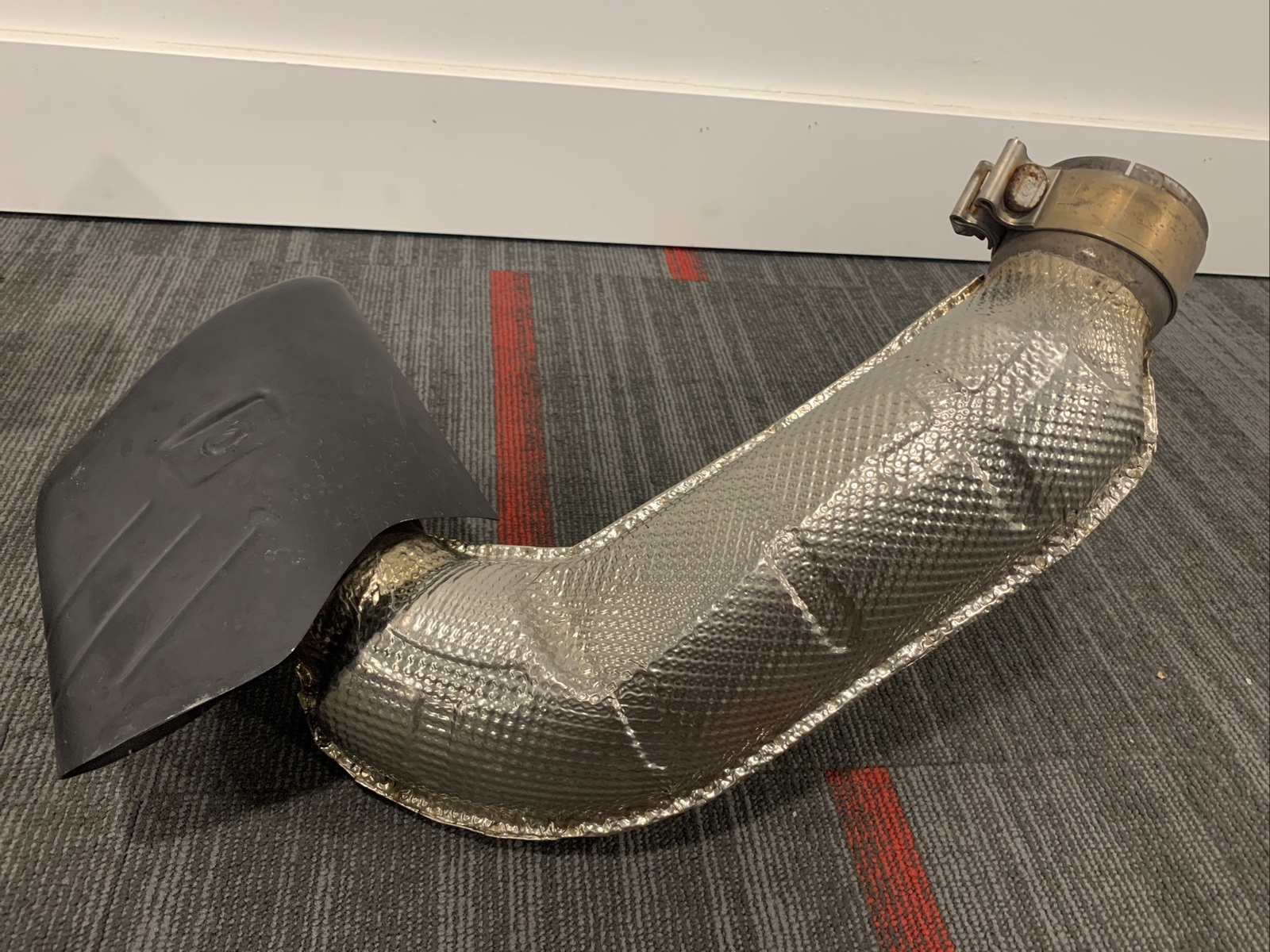 McLaren 570S Left Driver Side Tail Pipe Extension W/ Tip Oem 13H0258CP