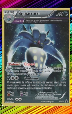 Sepiatroce Holo - Promo - XY58 - Französische Pokemon Karte