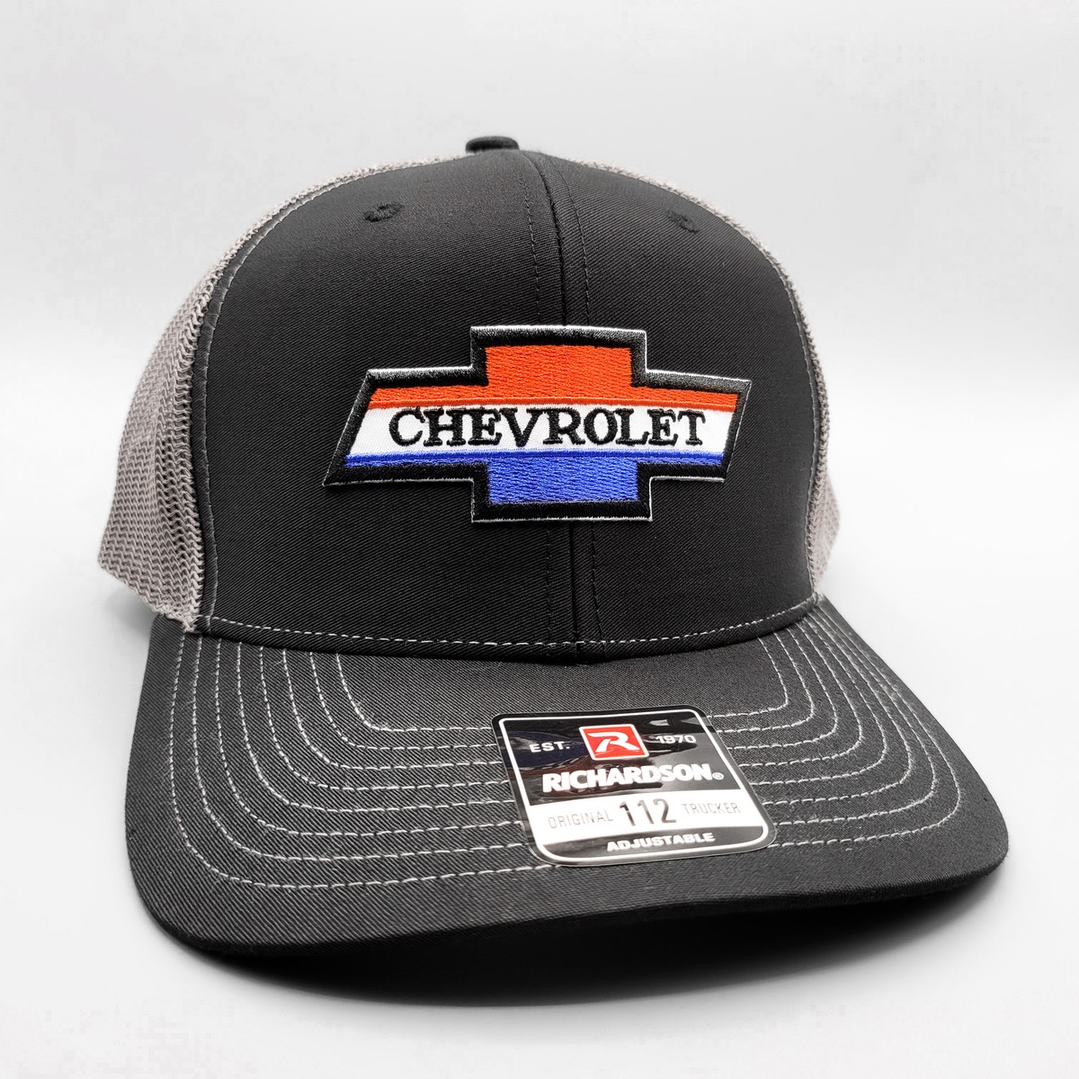 Chevrolet Hat, Chevy Vintage Trucker Hat, Chevy Logo on Mid  display picture 3