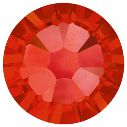 Swarovski 2058/2088 crystal flatback No-Hotfix rhinestone 144 red LIGHT SIAM 227 - Picture 3 of 4
