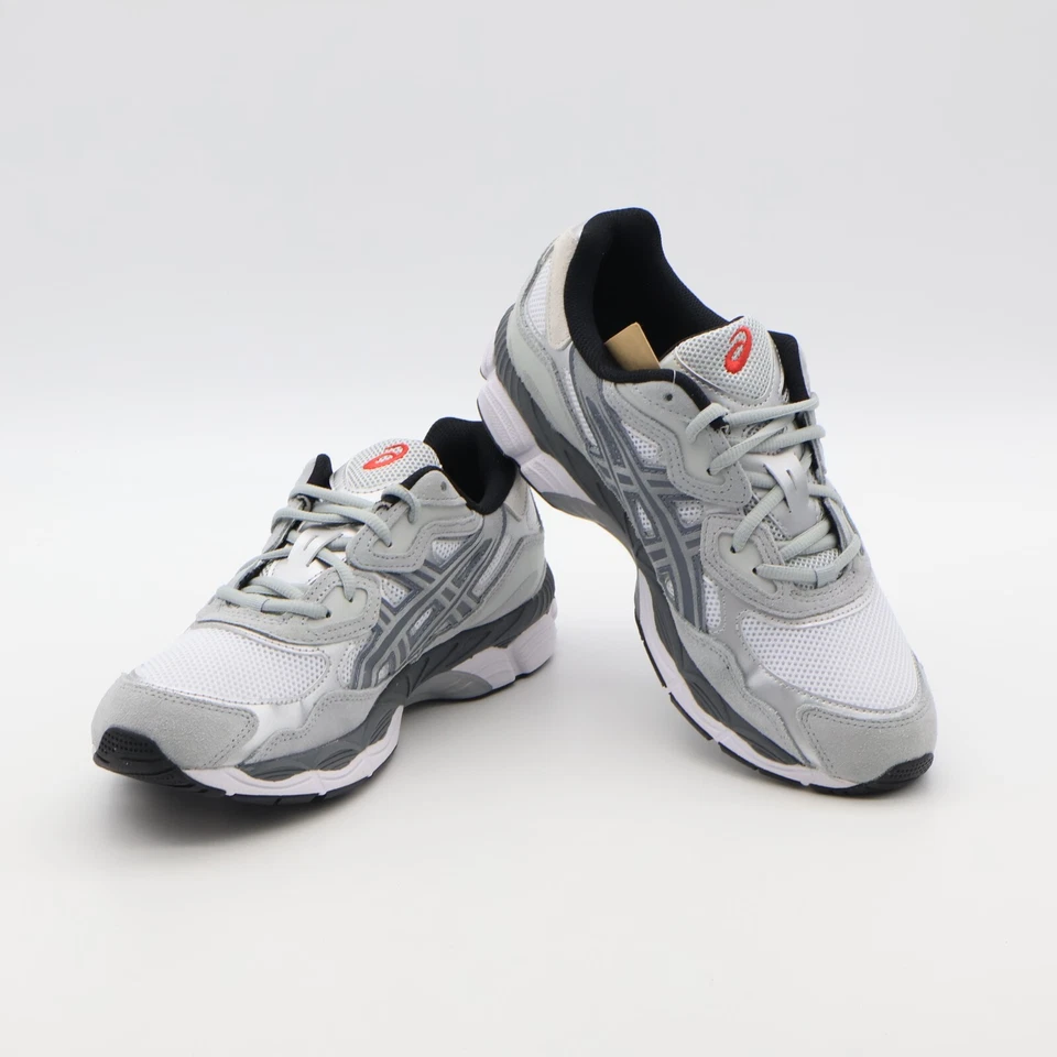 1201A789-102 Asics Gel-NYC Blanco Acero Gris Rojo (Hombre) - Imagen 4 de 4