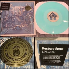 RESTORATIONS LP5000 LP Sea Blue Vinyl 250-Air Formation Jena Berlin Iron Chic