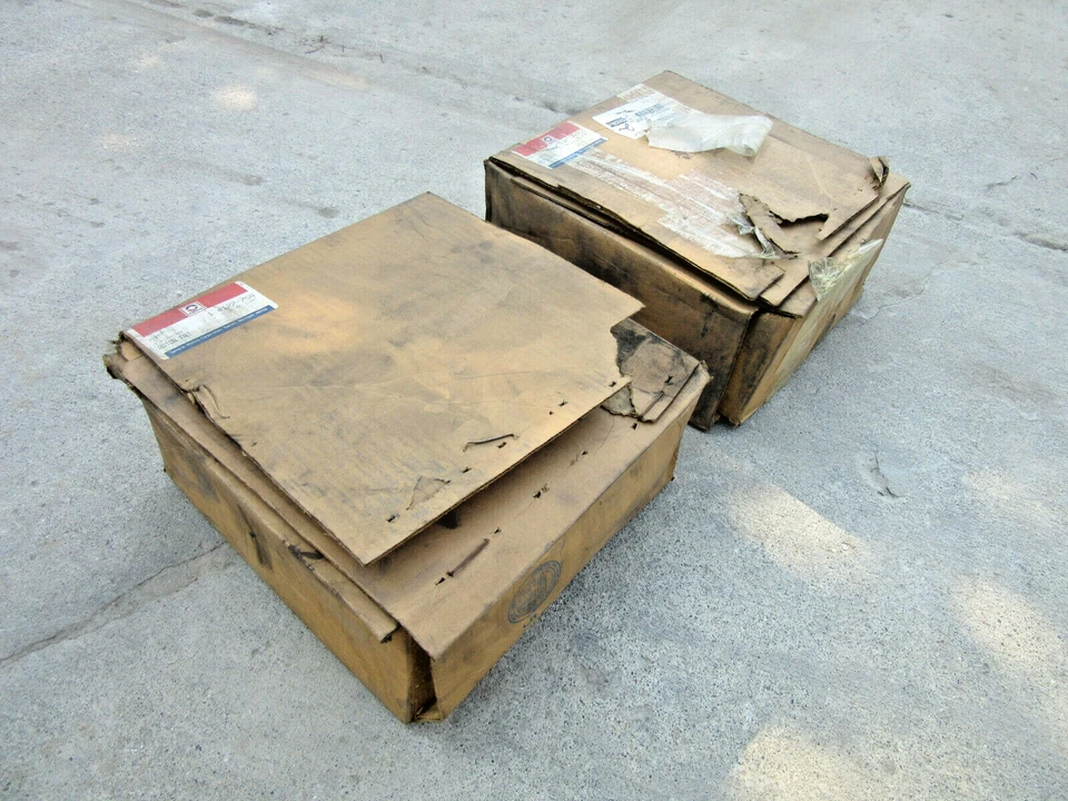 Juego de rotor de freno delantero Nos GM 15981318 Delco 177-758 ¡GENUINO EE. UU.!!! Foto 2 de 4