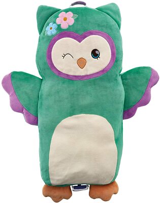 Soft Landing Luxe Loungers Owl Character Toddler Cushion Body Pillow