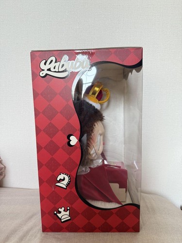 POP MART THE MONSTERS Let's Checkmate Plush Toy LABUBU KING H370mm JAPAN FS NEW - Picture 4 of 8
