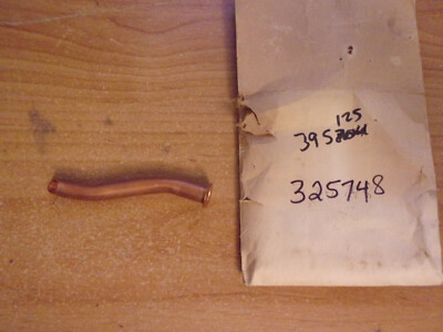 *NEW OEM* OMC Johnson Evinrude Water Outlet Tube 325748 395125 9.9 & 15 See Deta