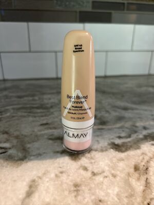 Almay Best Blend Forever Foundation, Buff, 1 fl. oz, SPF 40 Broad Spectrum