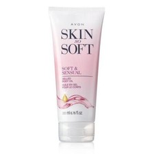 Avon Skin So Soft & Sensual GELLED BODY OIL 6.76 fl oz NOS Sealed Argan Oil
