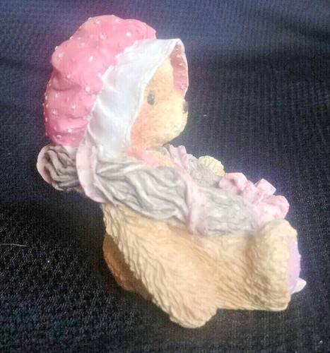Cherished Teddies "Priscilla" 1992 Porcelain Teddy Bear P Hillman #910724 O Box - Picture 5 of 11