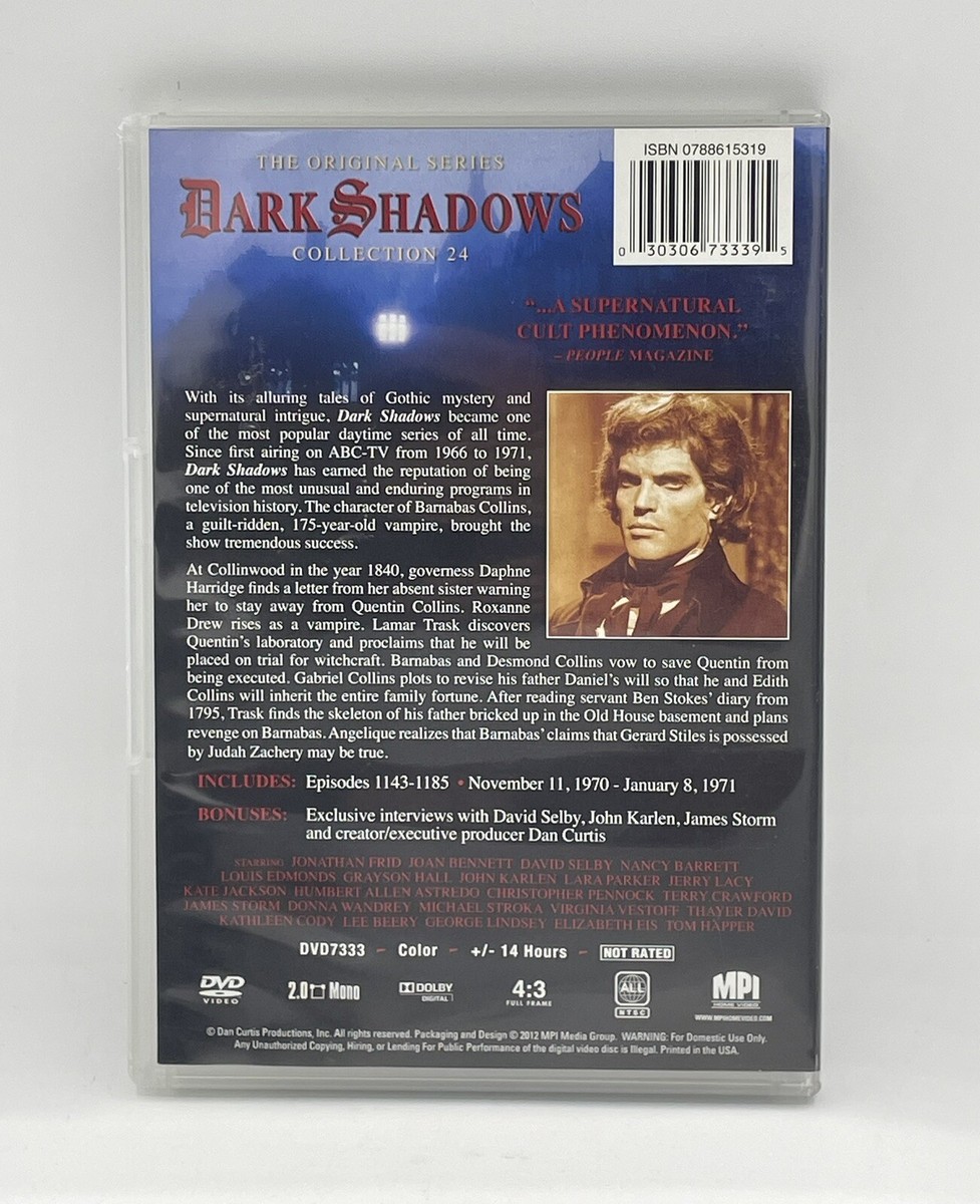 その他 Dark Shadows Collection 24 [DVD] Collection 24 | The Dark Shadows Wiki | Fandom