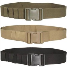 Mil-Tec Mens Military Army Belt Quick Release Buckle Tactical Security 50mm Wide