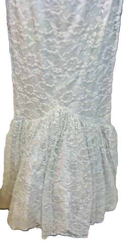 Neu Vintage Abendkleid weiß "Dirty Dancing Collection" Größe 10 - Bild 5 von 8