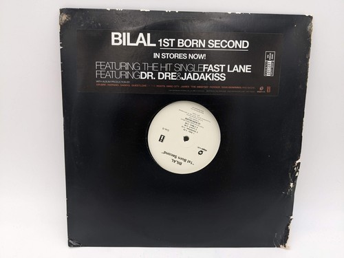 Bilal 1st Born Second Moyo Interscope Promo 2xLP VG+/EX Pro-Cleaned Complete