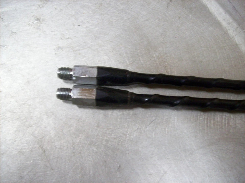 PAR de guías quitanieves o parachoques delantero 48" - Nuevo con un poco de aspecto antiguo de estante Foto 4 de 4