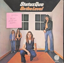 Status Quo On The Level Vinyl Record LP VG+/VG 9102002 1974