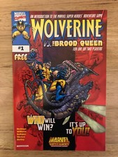 MARVEL COMICS WOLVERINE vs THE  BROOD QUEEN  GAME PREVIEW  D4a09/2