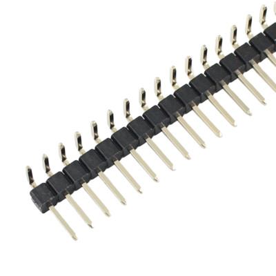 100Pcs 2.54mm 40 Pin Male Single Row Pin Header Strip