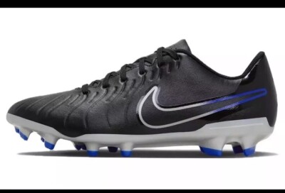 NEW Nike MenS Tiempo Legend Club Black-Chrome-Hyper Royal  display picture 3