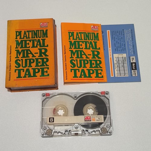 TDK PLATINUM MA-R METAL ALLOY SUPER TAPE original indonesia tapes rare - Bild 13 von 13