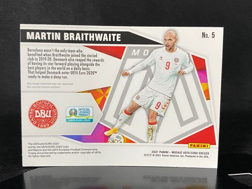 2021 Panini Mosaic UEFA EURO 2020 Soccer *$2 MIN FOR FREE SHIPPING* Fresh Pulls - Picture 23 of 263