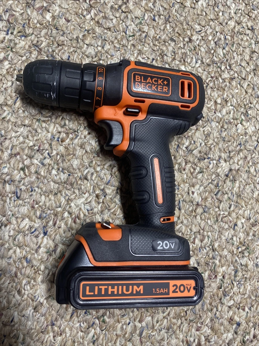 Black & Decker BDCDD120C 20 Volt Cordless Drill Review 