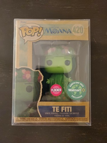 Funko Pop! #420 Te Fiti (Flocked) ~ Disney Moana Walmart Exclusive Earth Day