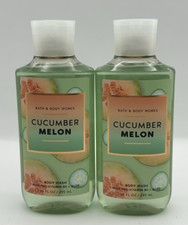 NEW Bath and Body Works Cucumber Melon Body Wash 10 Oz Bottles Set Of 2