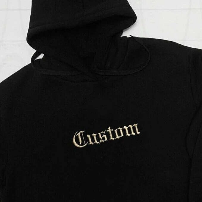 Design store embroidered hoodie