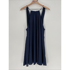 Everly small blue swing dress