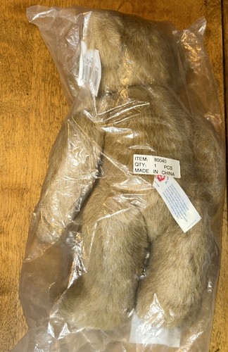 Tender Heart Treasures Ltd Plush Jointed Brown Bear 11” New - Picture 2 of 4