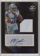 2023 Panini Limited Rookie Ruby Spotlight 12/49 Deuce Vaughn #108 Patch Auto 0z5