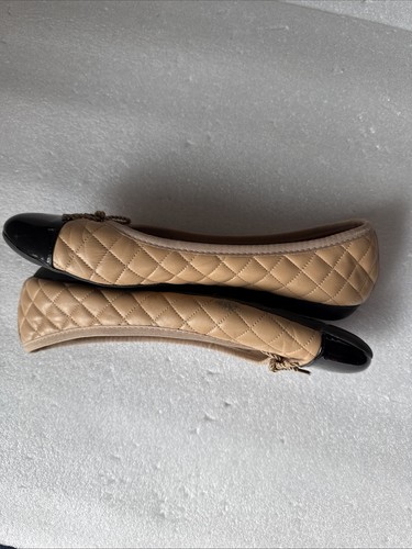 PAUL MAYER Womens Nude Tan Titou Cap Toe Block Heel Slip On Leather Flats 8.5B - Picture 7 of 14
