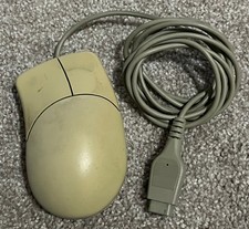 Vintage Ball Mouse FCC ID KH2MUSGE two button with 9 pin DB9 connector