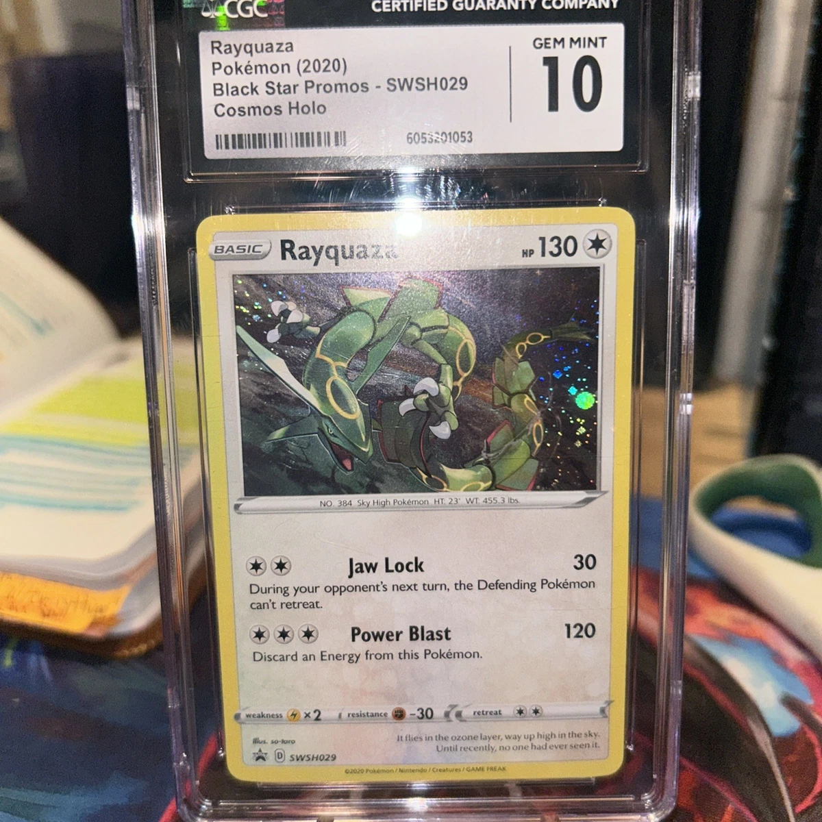 Rayquaza Pokémon TCG Professional Sports Authenticator (PSA) Grade