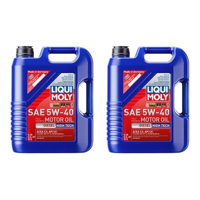 Liqui Moly 10L Engine Motor Oil - Diesel High Tech 5W-40 (2x5L)