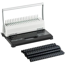 Manual Comb Binding Machine,19 Holes, 450 Sheets,Paper Punch Comb Binder Mach...