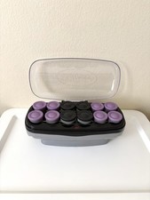 CONAIR Xtreme Hot Rollers Hair Curler Heated 12 Jumbo Big Curls Clips 1.5  1.75  