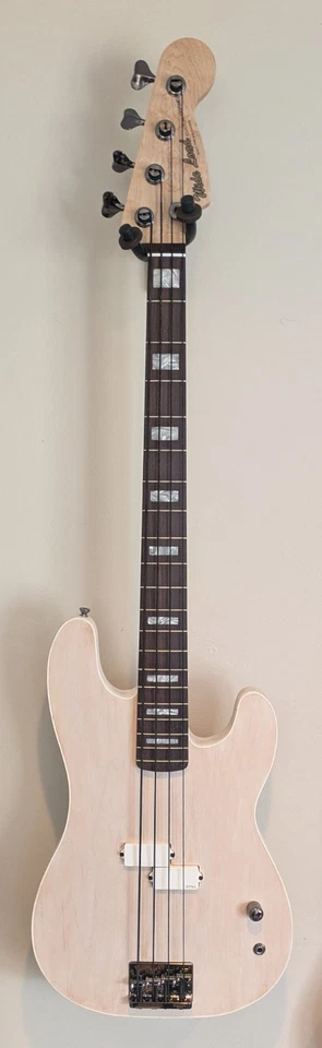 Guardabarros Aerodyne de carga ancha, bajo Warmoth, EMG PHZ Alnico V, ¡9 libras! Foto 2 de 4
