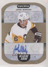 2022 Upper Deck Synergy Rink Ink Mystery Gold Achievement John Marino Auto mq5