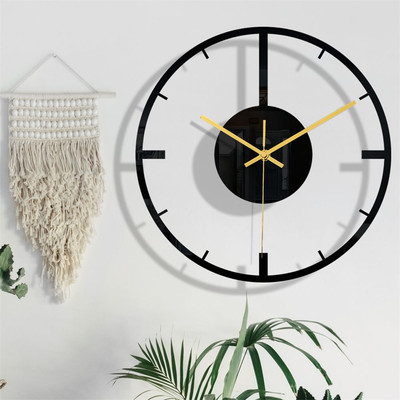Minimalistischer Stil 12 Zoll nicht tickende Acryl Wanduhr für Bürogebrauch