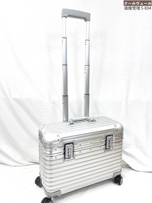 Rimowa Original Pilot Silver 4 wheels Carry Case Suitcase USED | eBay