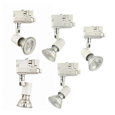 5 LED Stromschienenstrahler Philips LED  Puri 99  f. Staff Erco Eutrac Sch.